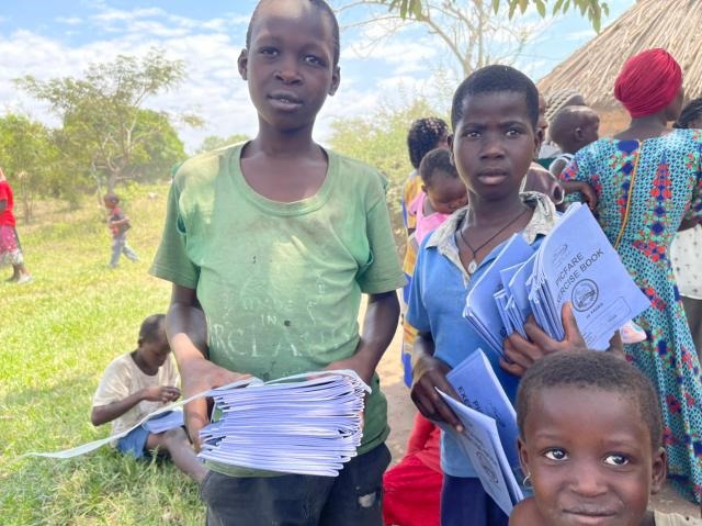 Children in classroom
